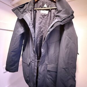 Burton Charcoal Men's Raincoat